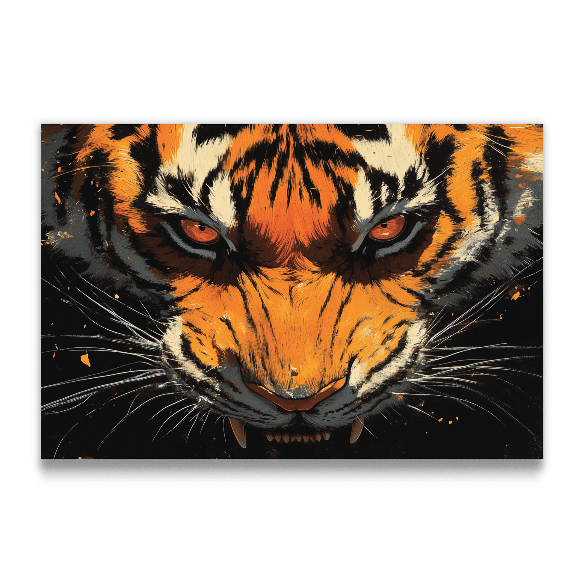 GAZE OF A TIGER