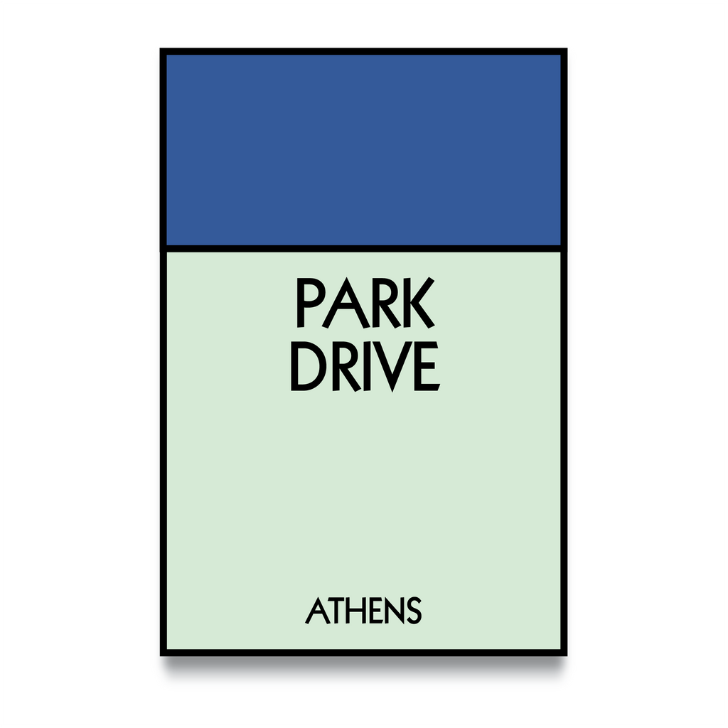 STREET NAME - CUSTOM METAL POSTER