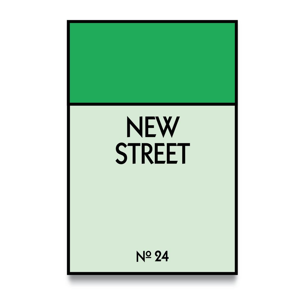 STREET NAME - CUSTOM METAL POSTER